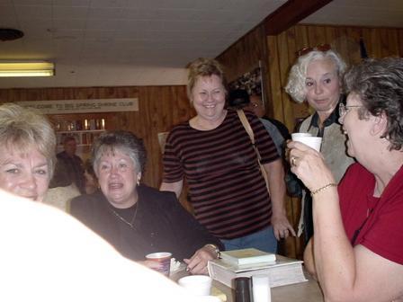 Judy Engle, Jan Anderson, Linda Hall, Ann Gibbs